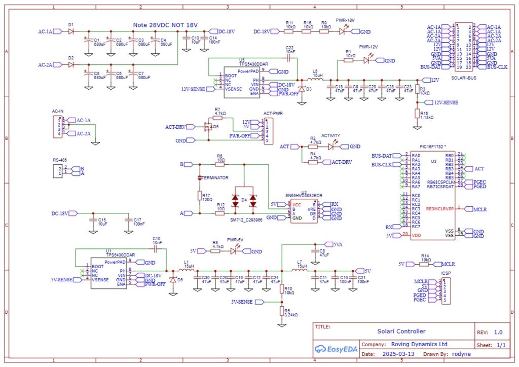 Schematic Solari Controller 2025 03 31