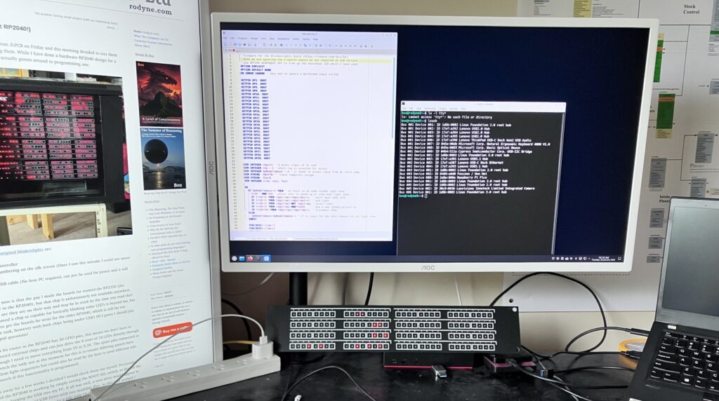 Blinkenlights desktop