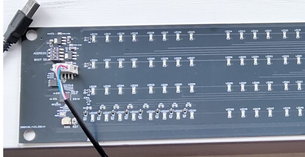 Blinkenlights rp2040 pcb
