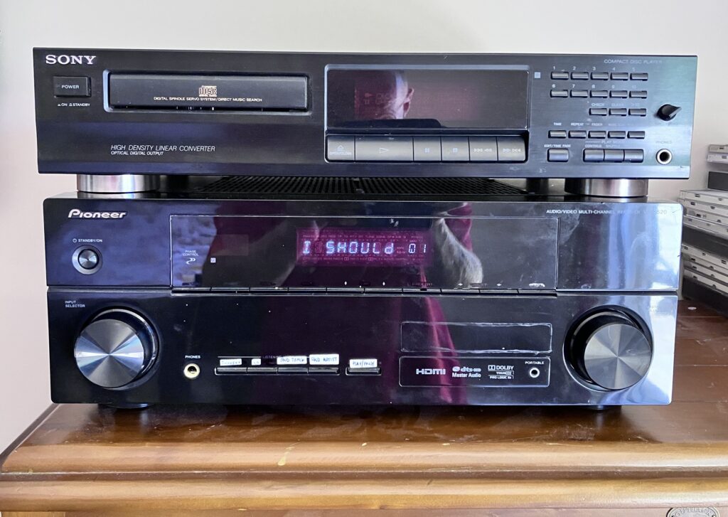 My New Bedroom Stereo System